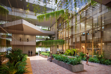 New Office Units linked to LRT 3 station @ The Capitol, Damansara.