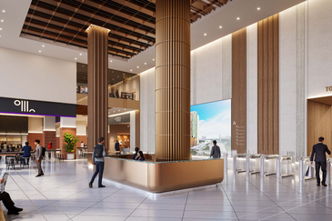 New Office Units linked to LRT 3 station @ The Capitol, Damansara.