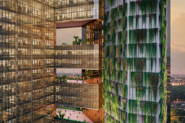 New Office Units linked to LRT 3 station @ The Capitol, Damansara.