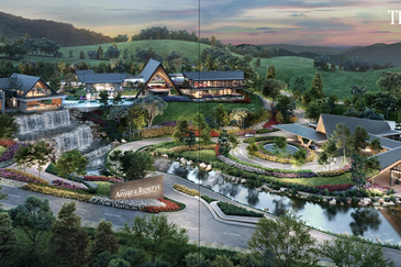 Tropical Haven overlooking hot springs and surrounded by rainforests @ Anyara Hills Lands, Banjaran Titiawangsa.