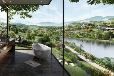 Tropical Haven overlooking hot springs and surrounded by rainforests @ Anyara Hills Lands, Banjaran Titiawangsa.