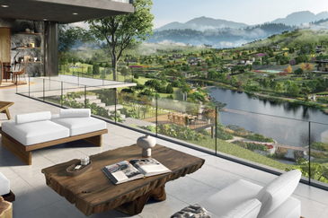 Tropical Haven overlooking hot springs and surrounded by rainforests @ Anyara Hills Lands, Banjaran Titiawangsa.