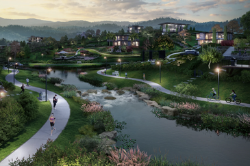 Tropical Haven overlooking hot springs and surrounded by rainforests @ Anyara Hills Lands, Banjaran Titiawangsa.