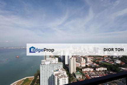 Luxury Penthouse @ Marriott Residence, Georgetown. Direct sea view and Georgetown View. , Penang, Georgetown