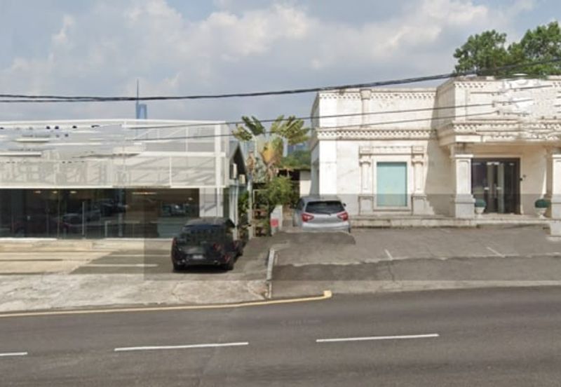 Three Adjoining Commercial Bungalows with Main Road Frontage @Bangsar. Walking distance to Bangsar Village.