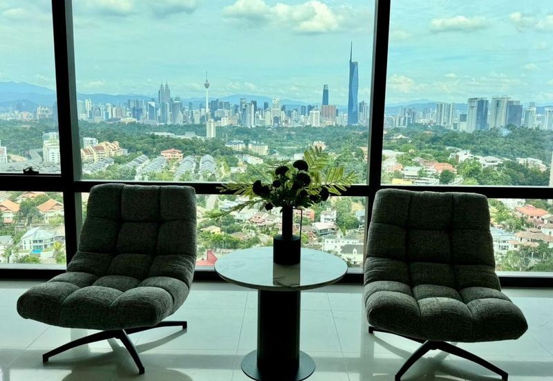 Fully Furnished w ID Panoramic View KLCC  For Rent @Pavilion Damansara Heights