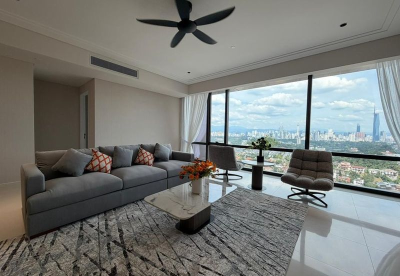 Fully Furnished w ID Panoramic View KLCC  For Rent @Pavilion Damansara Heights