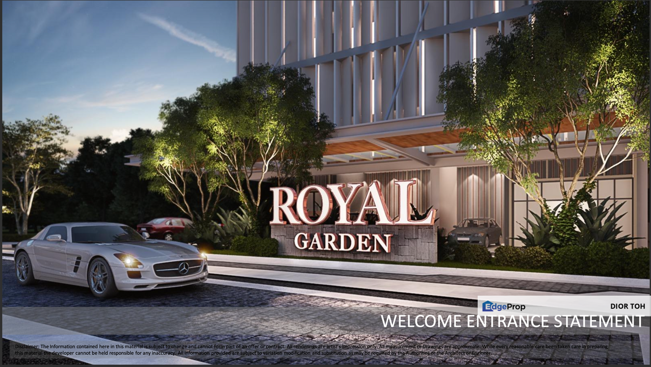 Freehold Luxury Condo with KL City view @ Royal garden, Sri Putramas. 2-5 km to Publika, KL Metropolis, Mont Kiara., Kuala Lumpur, Jalan Kuching