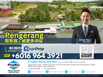 Pengerang sea/river side agricultural land for Sale, Johor, Kota Tinggi