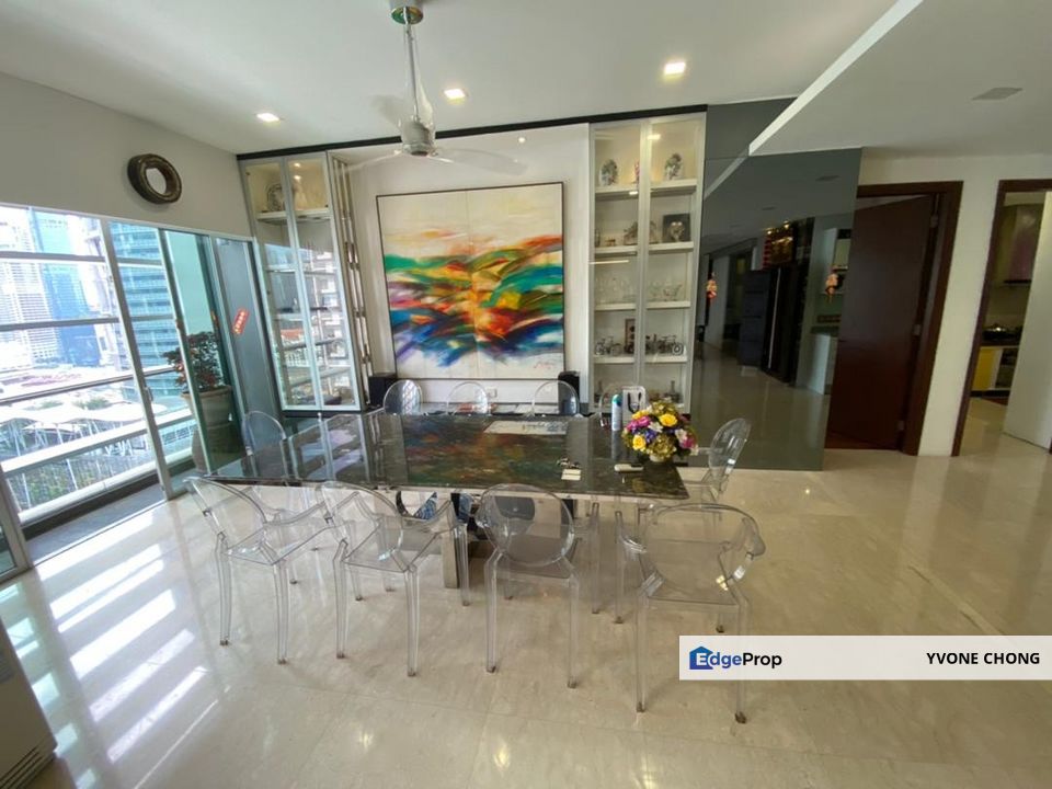 duplex for sale Dua residency twin tower view, Kuala Lumpur, KLCC