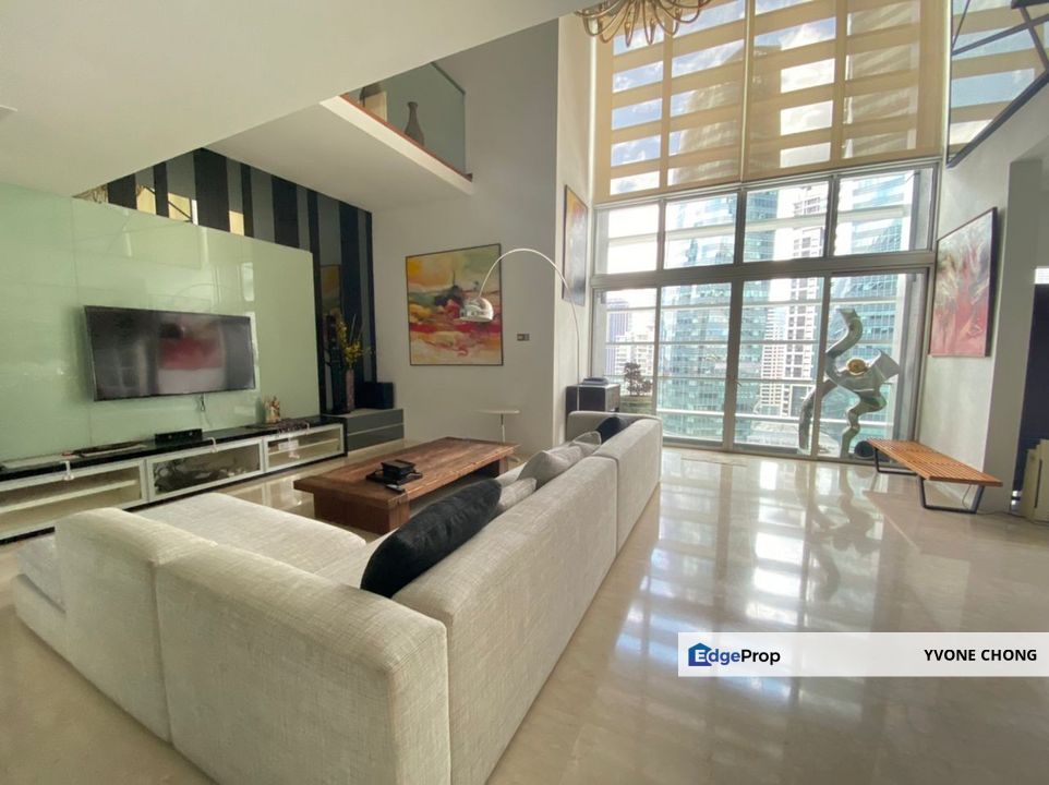 duplex for sale Dua residency twin tower view, Kuala Lumpur, KLCC