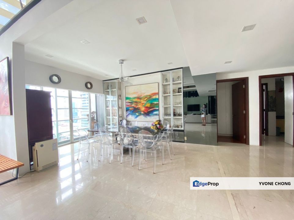 duplex for sale Dua residency twin tower view, Kuala Lumpur, KLCC