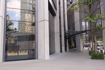 troika at KLCC shop retail space for sale ground floor