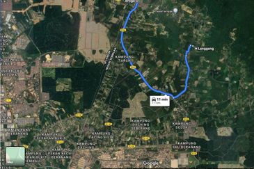 1.5 acres Broga agriculture land