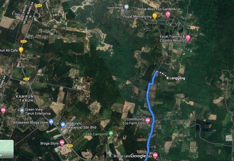 1.5 acres Broga agriculture land