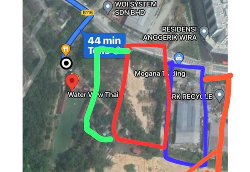 2 acres industrial land at Sungai Tekali