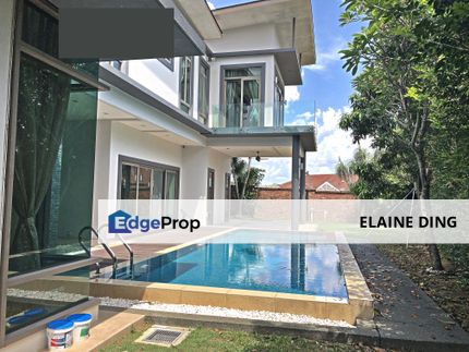 2 storey bungalow with swimming pool, Selangor, Seri Kembangan