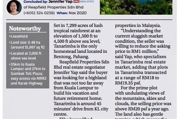 Tanarimba, Janda Baik is where you adopt the pace of nature