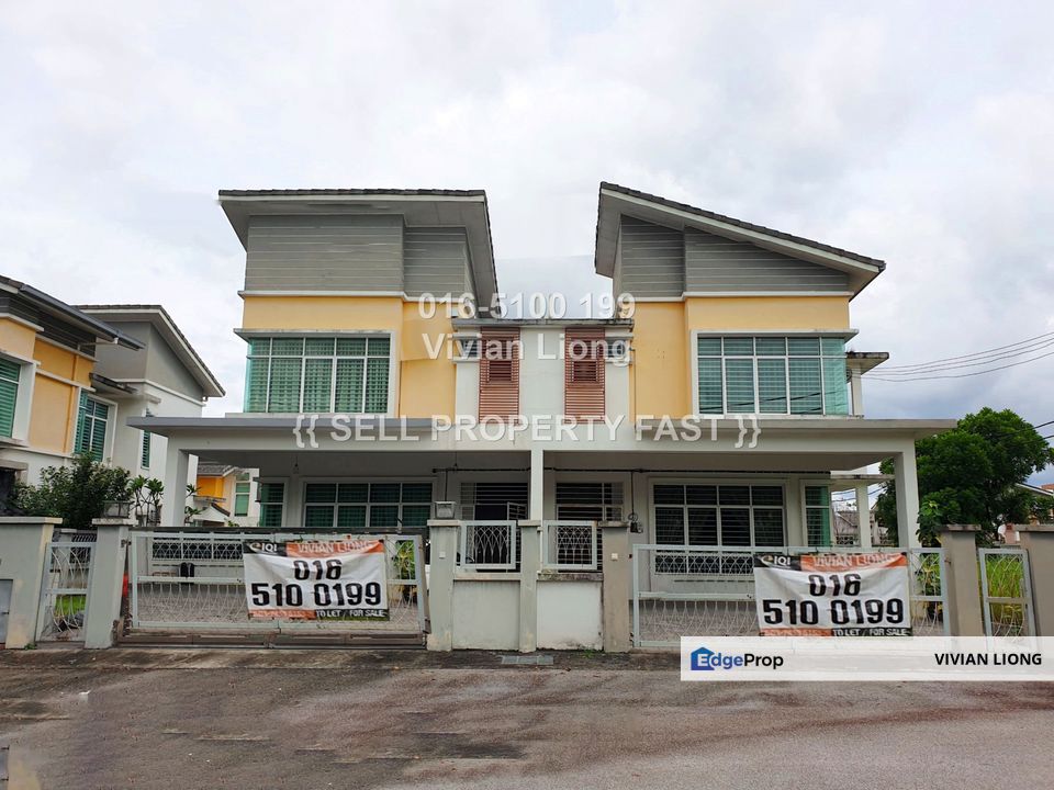 [CORNER Big Land] 2sty SEMI D, TAMAN PELANGI SEMENYIH 2 (Passiflora), Selangor, Semenyih