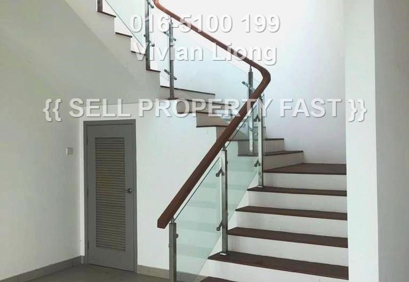 3sty Zero-Lot Bungalow QUAS RESIDENCE, Tmn Bukit Ria, Kajang Town