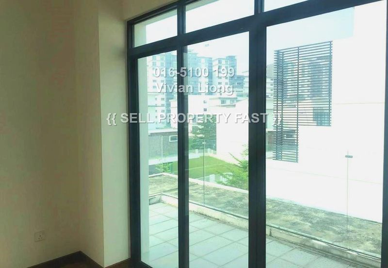 3sty Zero-Lot Bungalow QUAS RESIDENCE, Tmn Bukit Ria, Kajang Town