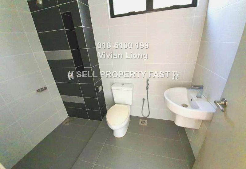 3sty Zero-Lot Bungalow QUAS RESIDENCE, Tmn Bukit Ria, Kajang Town