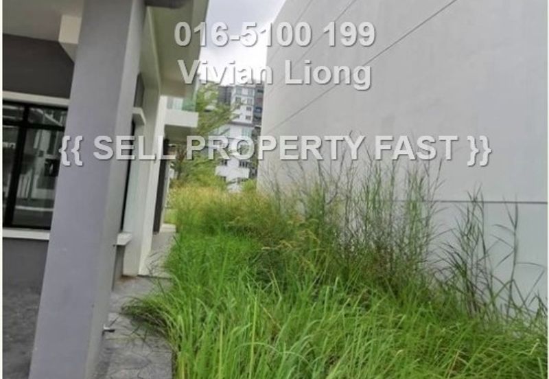3sty Zero-Lot Bungalow QUAS RESIDENCE, Tmn Bukit Ria, Kajang Town