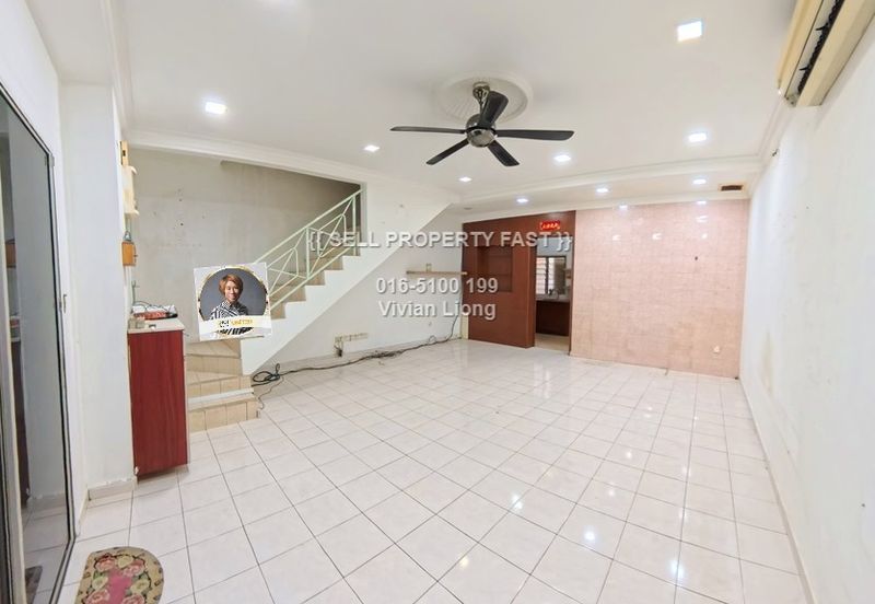 2sty House Taman SERI EMAS, Sungai Chua, Kajang (Renovated, Facing OPEN, Can Park 3~4 cars)