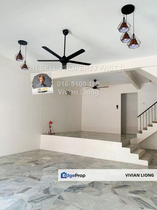 2sty House Taman PUTRA INDAH, Serdang Raya Seri Kembangan (Kitchen Extended & Fully Renovated), Selangor, Seri Kembangan