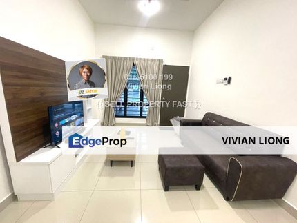 Rafflesia Residence, Bandar Sungai Long, Fully Furnished G floor Townhouse (20x60, 3 rooms 2 baths 2 carparks ) For Rent, Selangor, Bandar Sungai Long