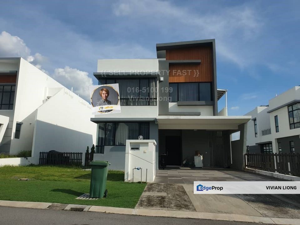 Setia ECOHILL Semenyih (NEW) 2sty Zero-Lot Bungalow (52'x 90', 5rooms, Can Park 4-6 Cars, Aircons, kitchen Table, Water Heater...), Selangor, Semenyih