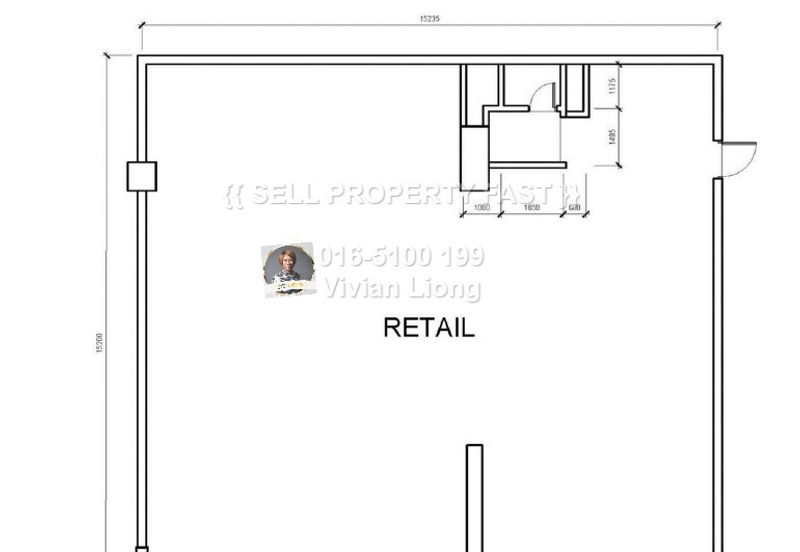  Ground Floor (2368sf, Double Ceiling) Shoplots @ CERRADO Suites, Southville Bangi