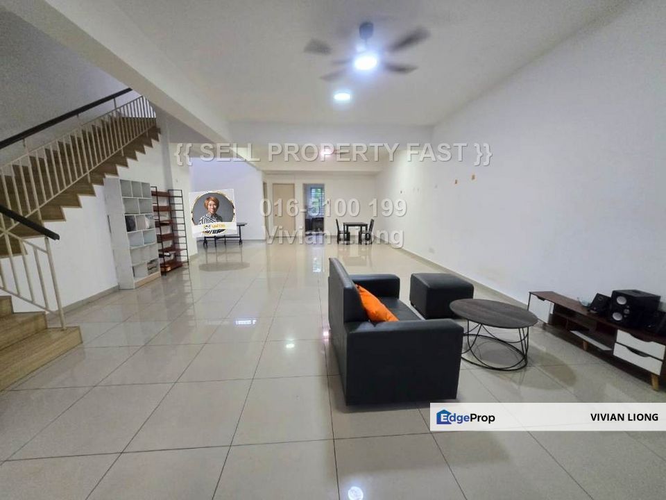 (F/Furnished) 3sty House (25x75sf) Tmn NADAYU 92, Kajang 2 (4 parking), Selangor, Semenyih