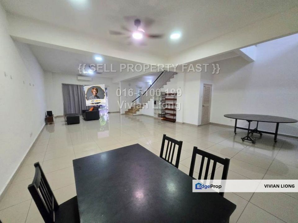 (F/Furnished) 3sty House (25x75sf) Tmn NADAYU 92, Kajang 2 (4 parking), Selangor, Semenyih