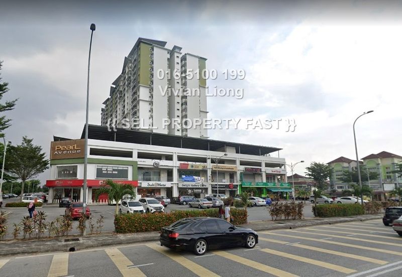 G floor Shop Lot (2100sf) PEARL AVENUE Jalan Pasir Emas, Sungai Chua Kajang For Rent