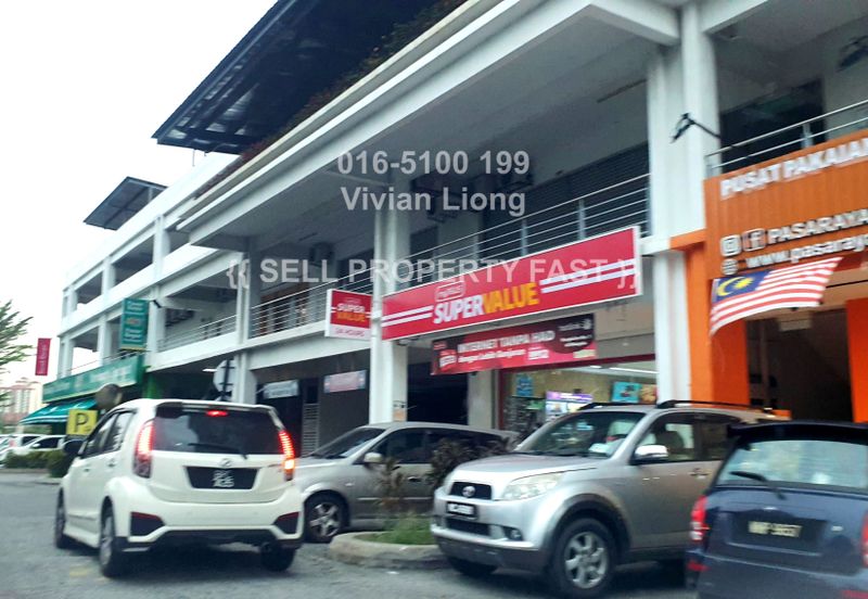G floor Shop Lot (2100sf) PEARL AVENUE Jalan Pasir Emas, Sungai Chua Kajang For Rent