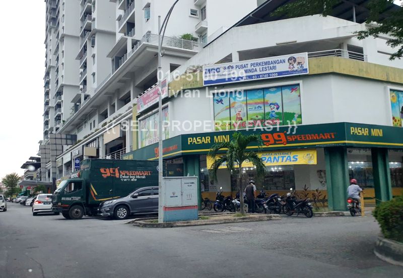 G floor Shop Lot (2100sf) PEARL AVENUE Jalan Pasir Emas, Sungai Chua Kajang For Rent