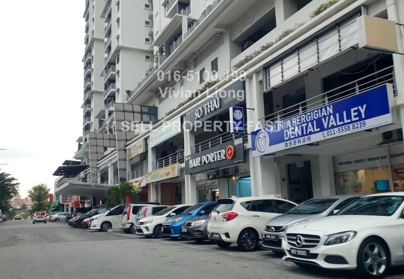 G floor Shop Lot (2100sf) PEARL AVENUE Jalan Pasir Emas, Sungai Chua Kajang For Rent