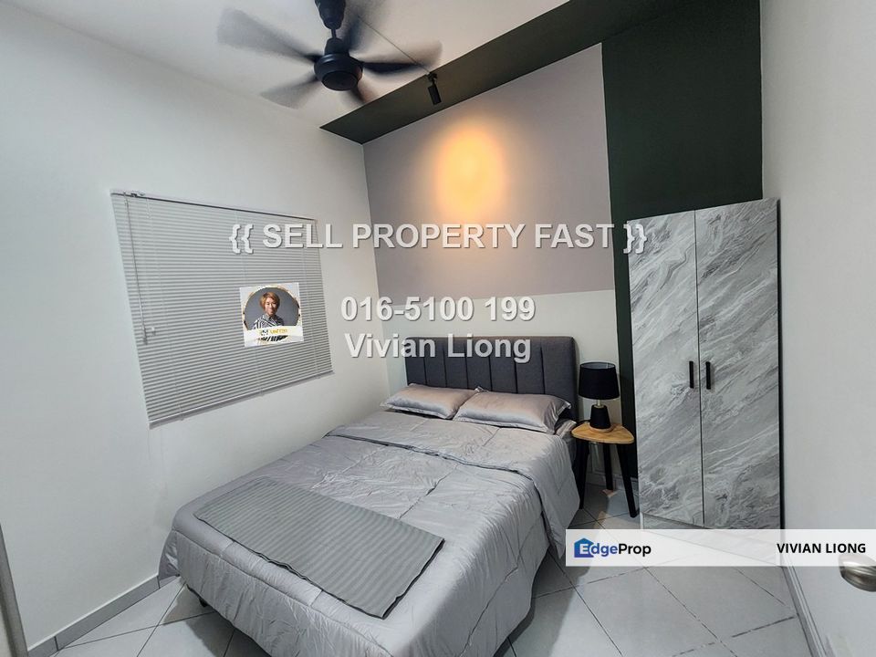Residensi Mutiara Kajang 2, Fully Furnished & Brand New (930sf, 3+1 rooms) near KTM Kajang 2, Selangor, Kajang