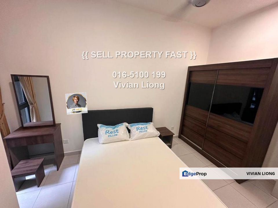 RESIDENSI EMAS, KAJANG 2 (Fully Furnished, 930sf) 1.2km walk to KTMB Kajang 2, Selangor, Kajang