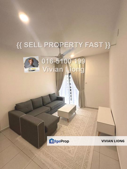 RESIDENSI EMAS, KAJANG 2 (Fully Furnished, 930sf) 1.2km walk to KTMB Kajang 2, Selangor, Kajang