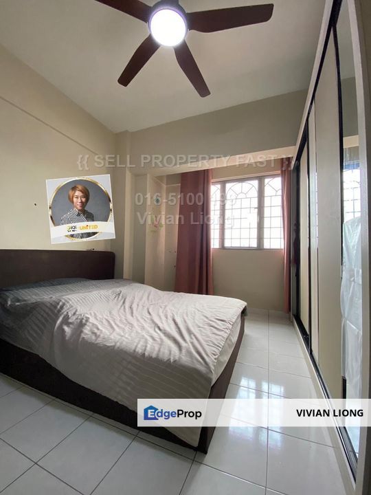 Apartment PLAZA INDAH, Taman Sepakat Indah, Sungai Chua Kajang (105% Loan) For Sale, Selangor, Kajang