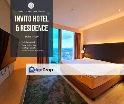Invito Hotel Suites and Residence Studio for Rent, Kuala Lumpur, Bangsar South
