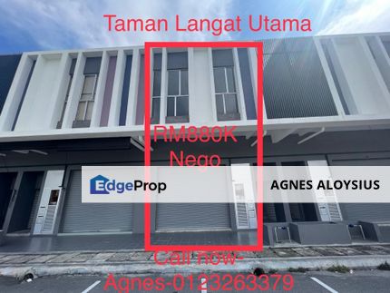 🏡2 storey Shoplot, Taman Langat Utama, Banting, Selangor for sale, Selangor, Banting