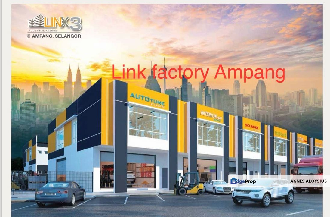 ⛪Link factory at Linx Industrial Avenue @ Ampang Selangor for sale for ...