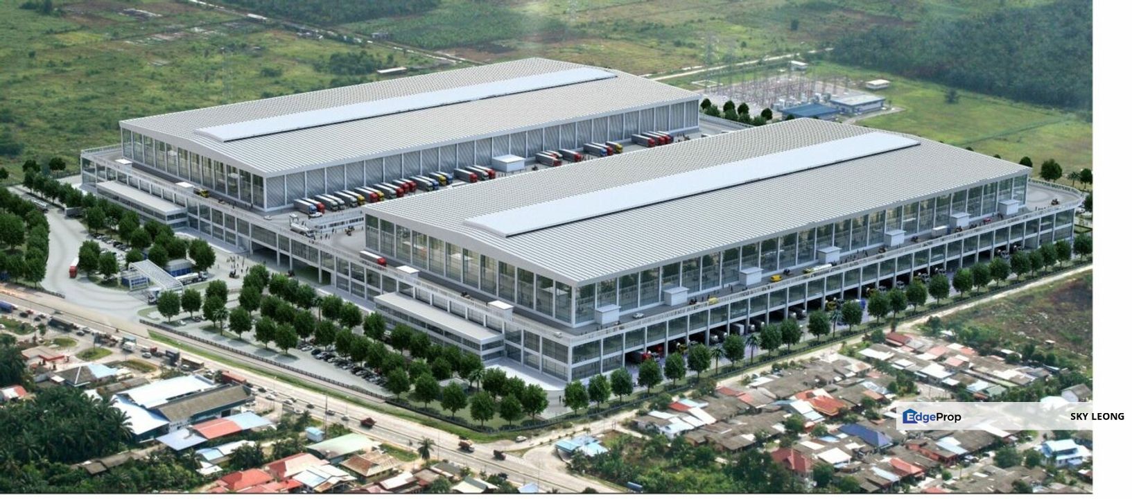 Bandar Enstek Heavy Industrial 2 Adjoining Detached Factory for RENT, Techpark Labu, Negeri Sembilan , Negeri Sembilan, Labu