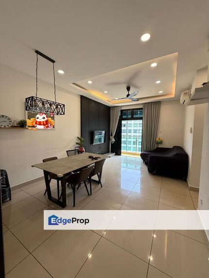 Fully Furnished 3 bedrooms D'summit Residence @ Kempas Utama, Johor, Johor Bahru