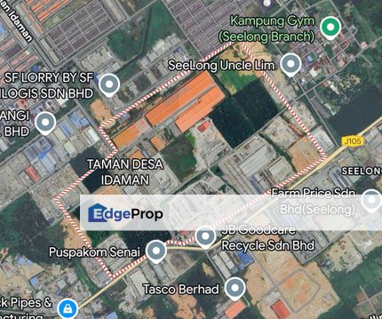 Fully Extended 1.5 Storey Bungalow Factory, Senai Idaman, Senai, Johor, Senai