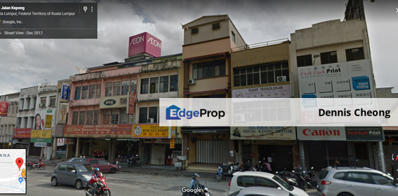 Kepong Jalan Besar End Lot Shop, Kuala Lumpur, Kepong