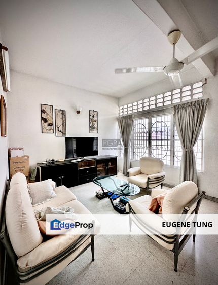 Double Storey Terrace at Island Glades, Greenlane, Concrete upper floor, Penang, Jelutong